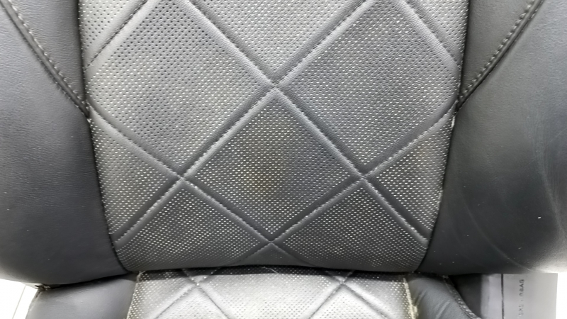 Driver's seat Toyota Camry v70 18- without airbag, electric, leather black with brown, heating, perforation, driftwood, non-working electrics, rusty, no runner drive, for dry cleaning