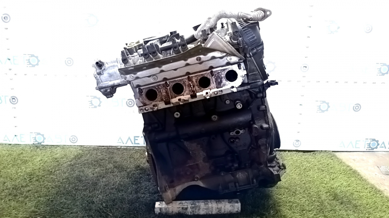 Engine Audi Q5 8R 13-17 CPMA 2.0T 83k 11-11-11-11, corrosion on the timing belt cover
