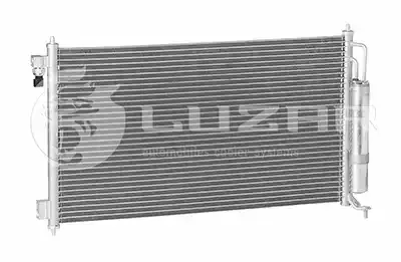 Air conditioner radiator condenser Nissan Versa 1.8 10-12 LUZAR