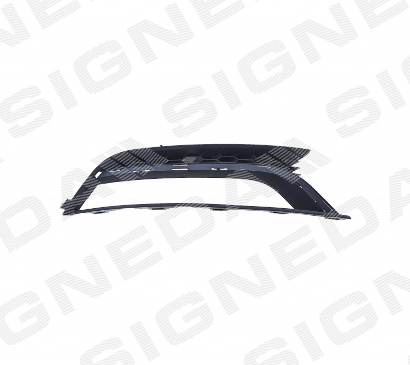 Front bumper grille left VW Passat b7 12-15 USA under fog lights, under SIGNEDA molding