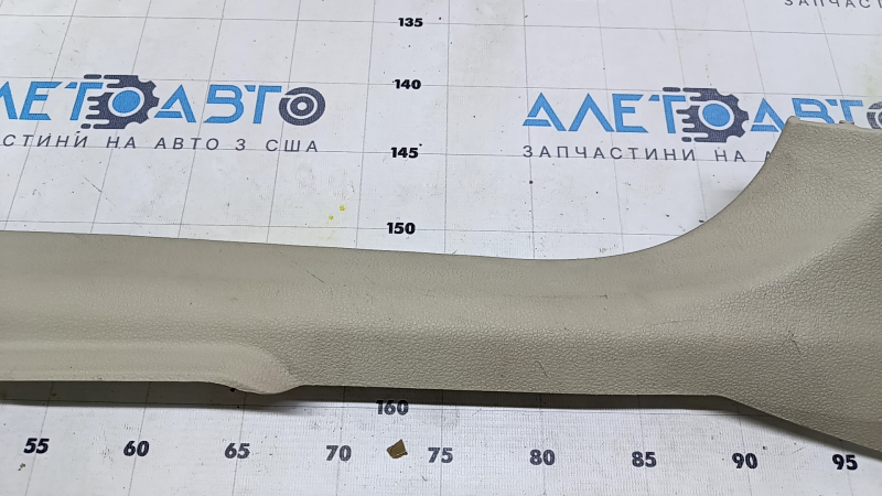 Door sill trim left VW Passat b7 12-15 USA beige, scratches