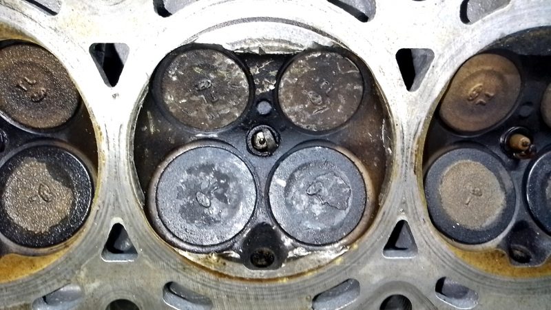 Cylinder head without camshafts Hyundai Tucson 16-18 G4FJ 1.6T for grinding