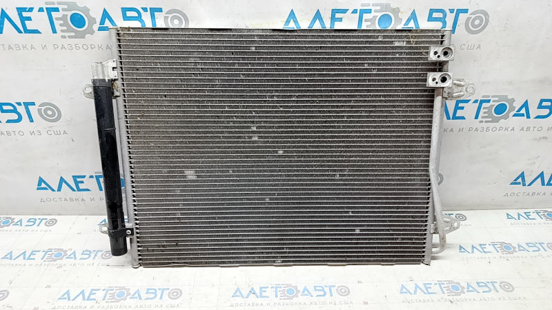 Air conditioning radiator condenser VW Passat b8 16-19 USA 1.8T, 3.6T, honeycombs are crushed