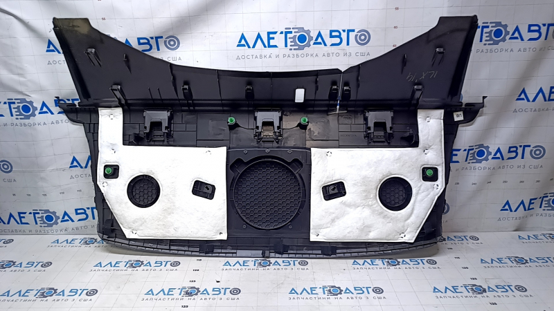 Rear shelf Acura ILX 13-15 black, scratches