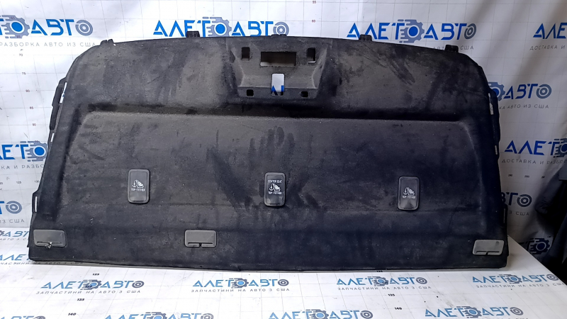 Rear shelf Toyota Camry v70 18- black without speakers, tear