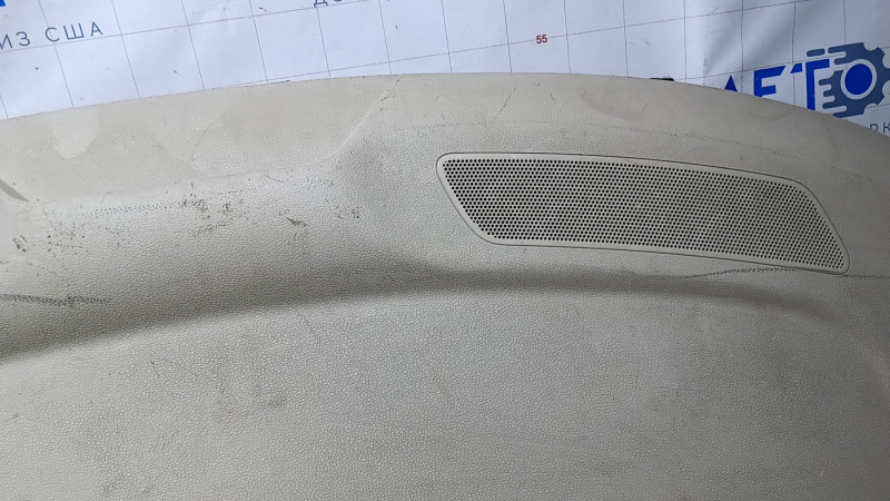 Rear shelf VW Passat b7 12-15 USA beige, scratches, with brake light