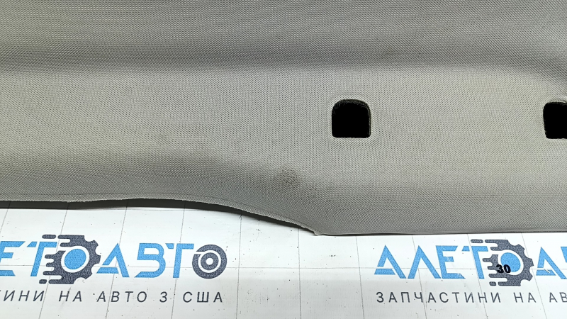 Headlining Nissan Rogue 14-20 gray without sunroof, for dry cleaning, tear