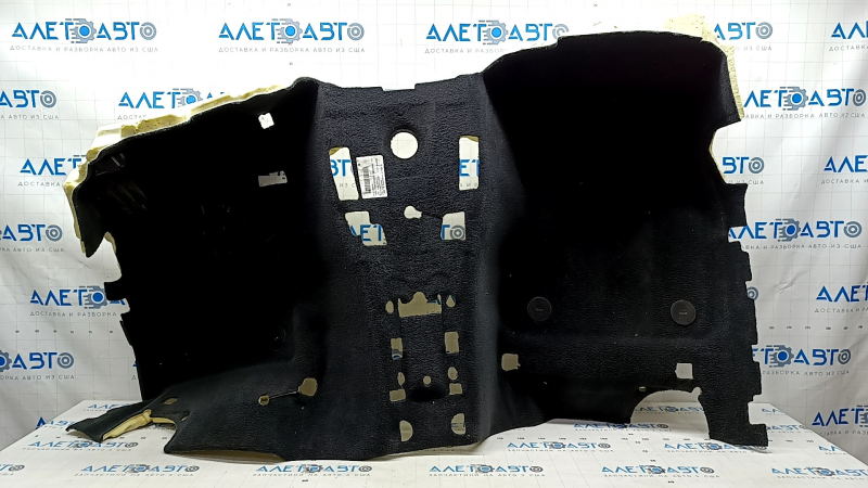Floor covering front BMW 5 G30 17-23 black, for cleaning