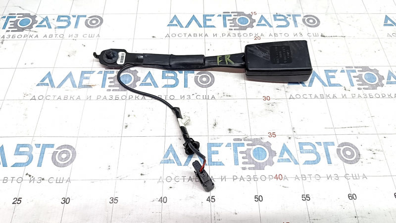 Ford Escape MK3 13-19 Passenger Seat Belt Latch Black With Sensor