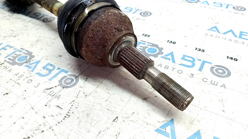 Drive axle shaft front left Ford Fusion mk5 13-20 rusty, cracked boot