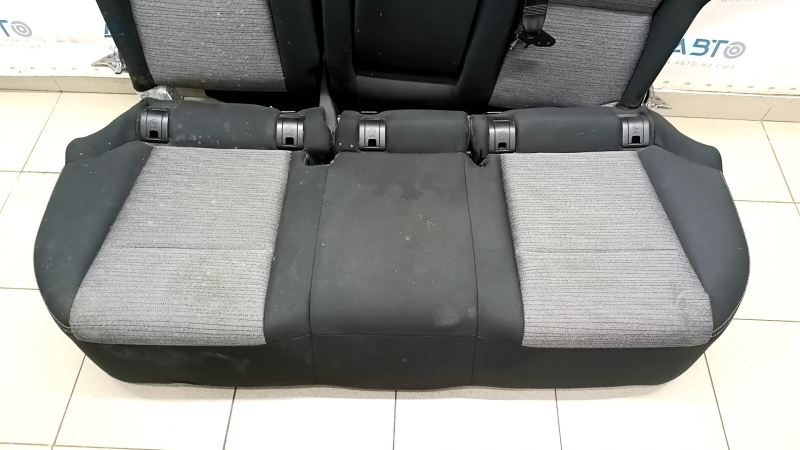 Rear row of seats 2nd row Nissan Rogue 21-22 cloth black and gray Japan built, for cleaning
