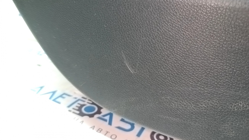 Door trim card rear left Honda Accord 13-17 black with black insert leather, armrest leather, scratches