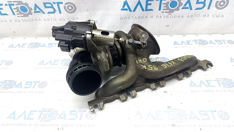 Turbocharger complete with manifold BMW X1 F48 16-19 B46 95k