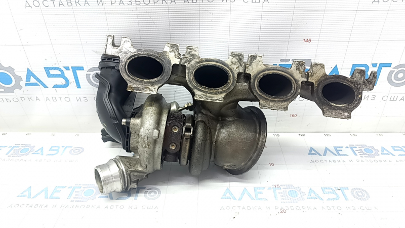 Turbocharger complete with manifold BMW X1 F48 16-19 B46 95k