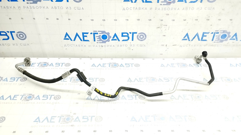 Air conditioner tube heater-condenser Audi A6 C7 16-18 2.0T, 3.0T