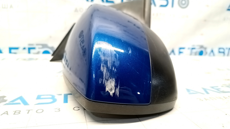 Side mirror right Ford Escape MK3 17-19 rest 5 pins, heated, blue N6, worn