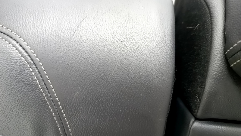 Rear row of seats 2 row BMW X5 G05 19-22 one-piece seat, black leather, scratches