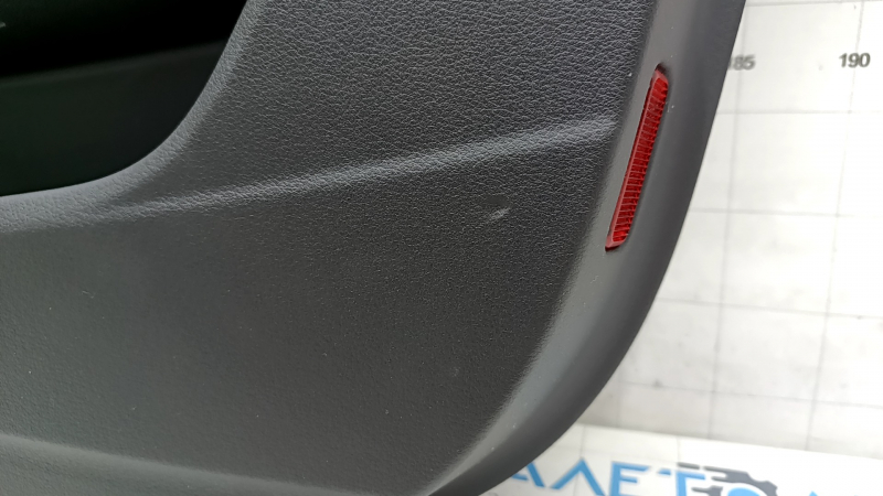 Door trim card front right Audi A6 C7 12-18 BOSE, Alcantara, black leather, butt