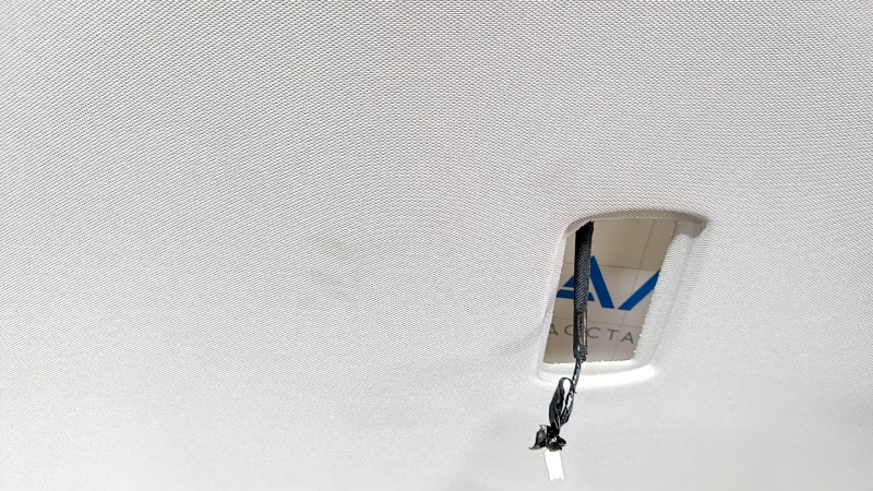 Headlining Honda Accord 18-22 gray under the sunroof, for cleaning, creased