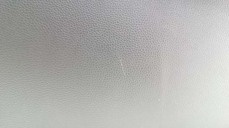 Console central armrest Honda Accord 18-22 gray leather, under the air duct, scratches