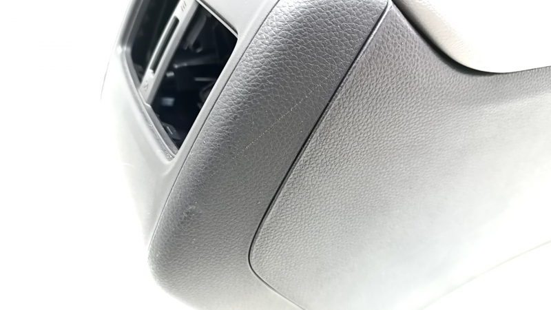 Console central armrest Honda Accord 18-22 gray leather, under the air duct, scratches