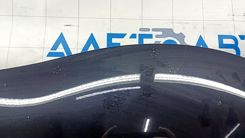 Hood bare Toyota Prius 30 10-15 aluminum, black 202, chips