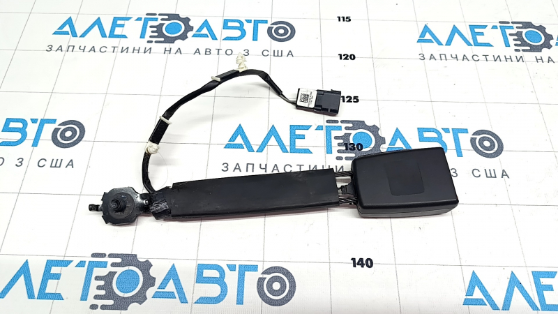 Driver's seat belt latch Ford Fusion mk5 13-16 black, with sensor