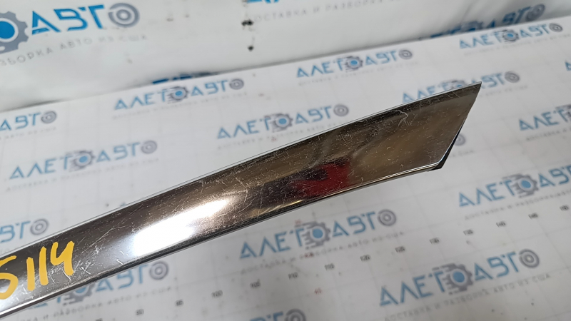 Upper rear left door molding Cadillac ATS 13 - chrome, scratches
