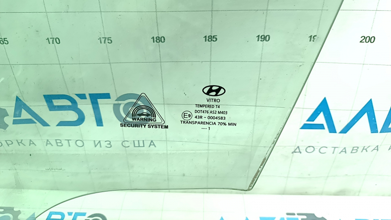 Glass of the front left door Hyundai Elantra 21-23