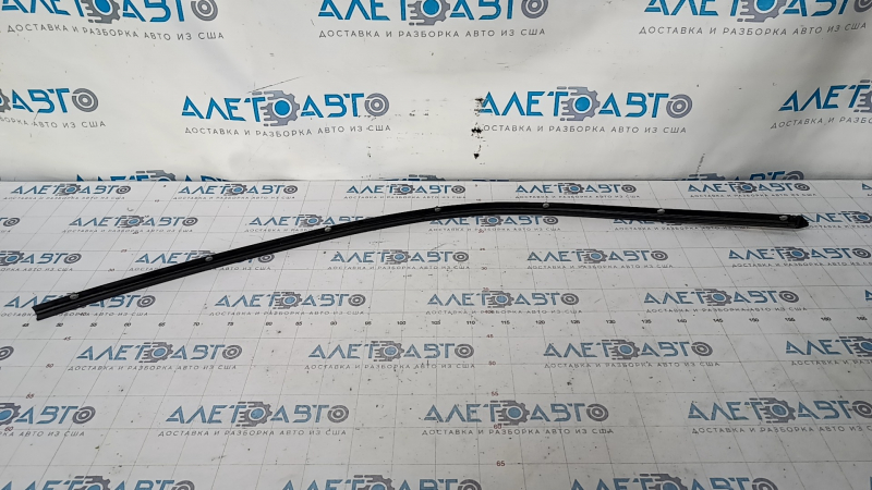 Upper door molding front left Chevrolet Camaro 16- on the body, black, scratches