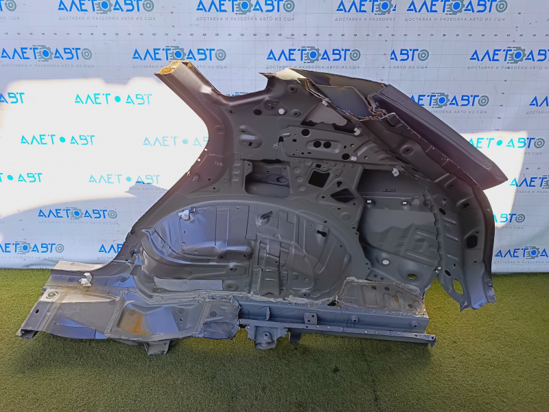 Quarter wing rear right Lexus NX200t NX300 NX300h 15-21 under BSM, graphite, sawed off, pokes, dent