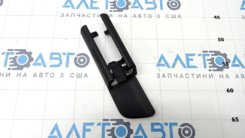 Passenger seat runner plug rear right BMW 5 G30 17-23 black, scratches