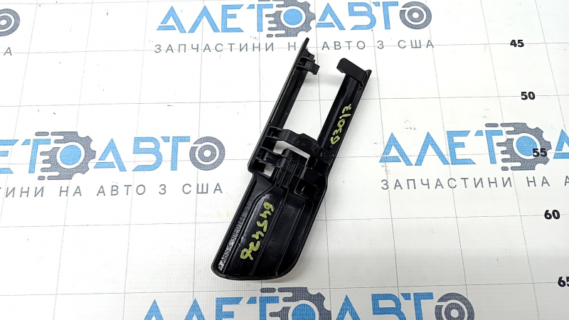 Passenger seat runner plug rear right BMW 5 G30 17-23 black, scratches