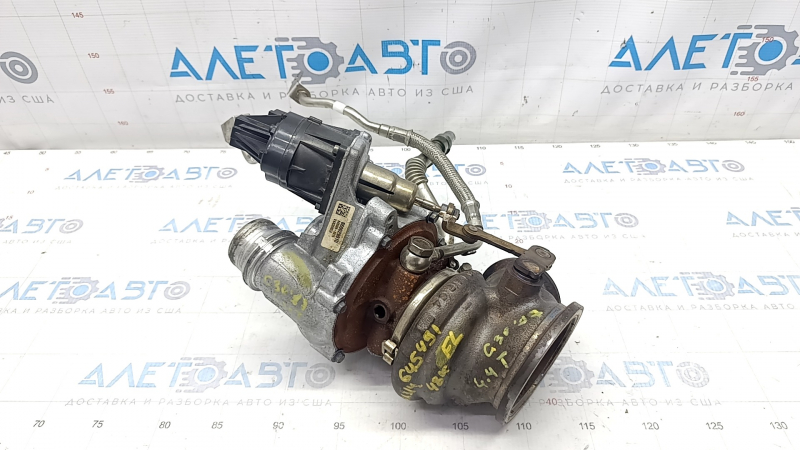 Turbo left BMW 5 G30 18-19 4.4T 48k, driftwood, wedge, for parts