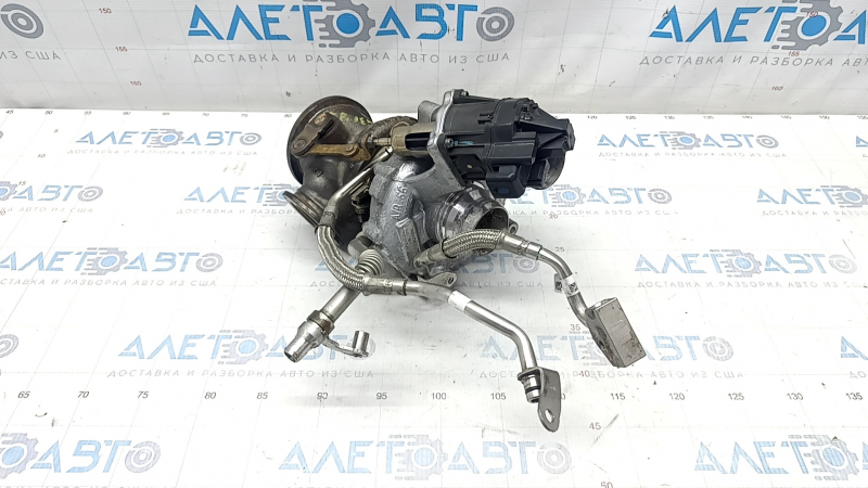 Turbo left BMW 5 G30 18-19 4.4T 48k, driftwood, wedge, for parts