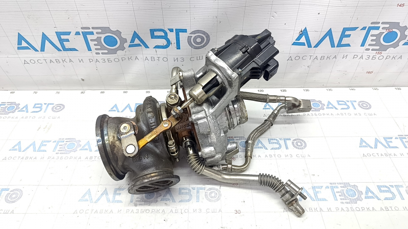 Right turbine BMW 5 G30 18-19 4.4T 48k, driftwood, wedge, for parts