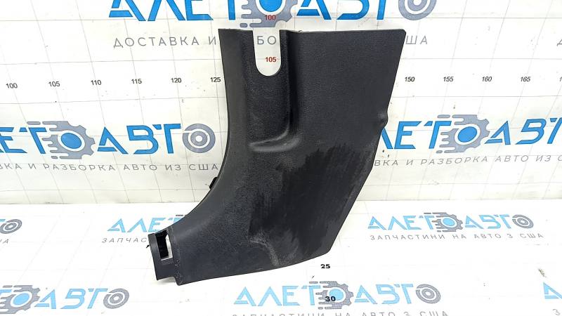 Front pillar trim lower left Hyundai Elantra 21-23 black, scratches