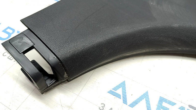 Center pillar trim lower left Hyundai Elantra 21-23 black, scratches