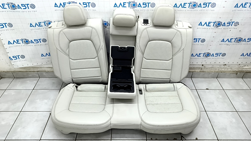 Rear row of seats 2nd row Mazda CX-5 17 - grand touring leather with perforation, charging in the armrest, gray, for dry cleaning