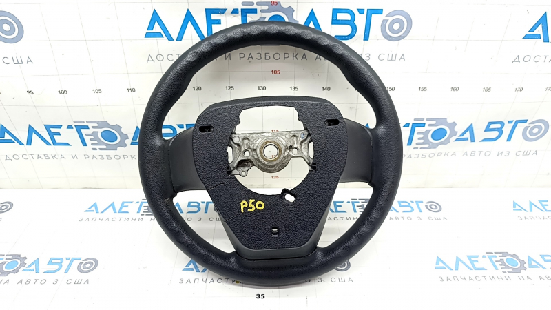 Naked steering wheel Toyota Prius 50 16- rubber, black