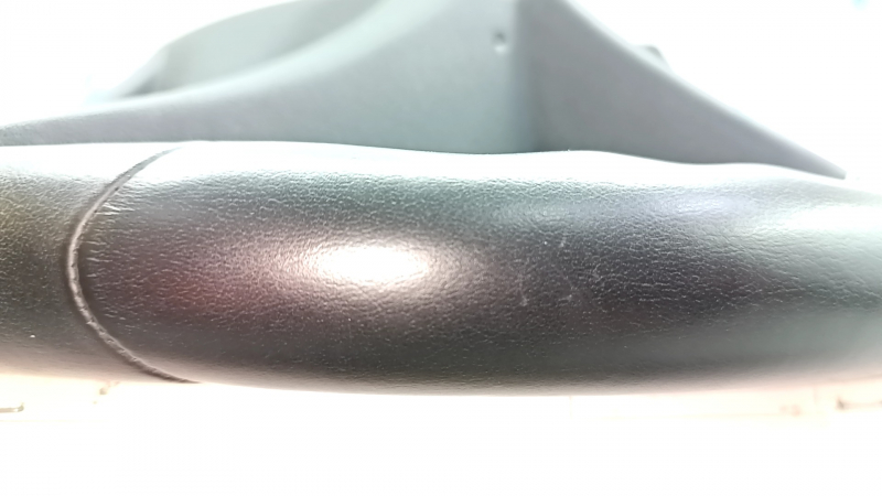 Bare steering wheel BMW X3 G01 18 - leather, black, heated, under the petals, scratches, dent, defective fastening