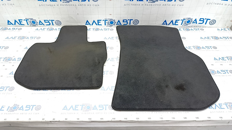 Set of floor mats for BMW X3 G01 18-21 cloth, black, for cleaning