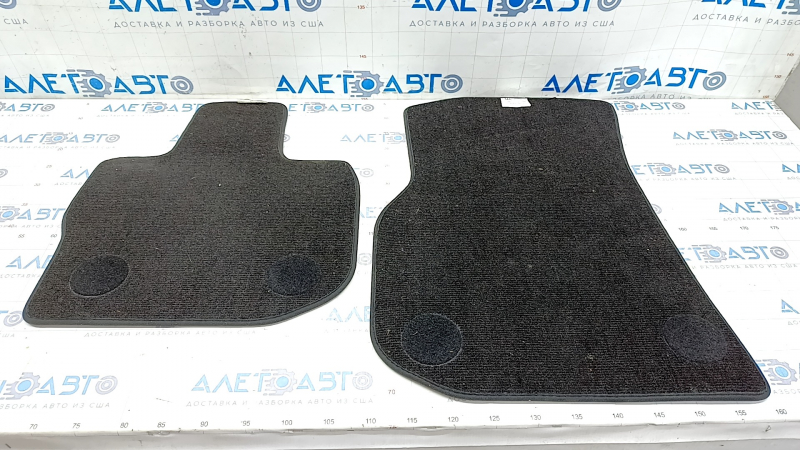 Set of floor mats for BMW X3 G01 18-21 cloth, black, for cleaning