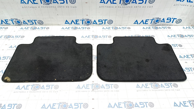 Set of floor mats for BMW X3 G01 18-21 cloth, black, for cleaning