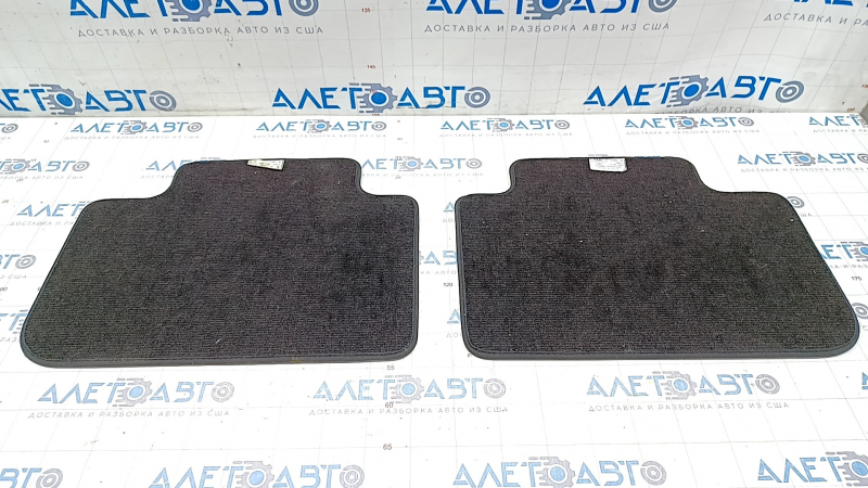Set of floor mats for BMW X3 G01 18-21 cloth, black, for cleaning