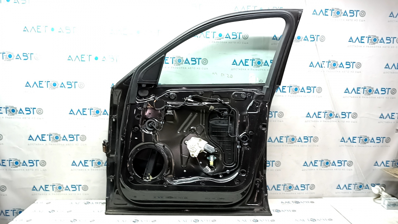 Door assembly front right Audi Q5 8R 09-17 gray LZ7L, Keyless dents, scratches