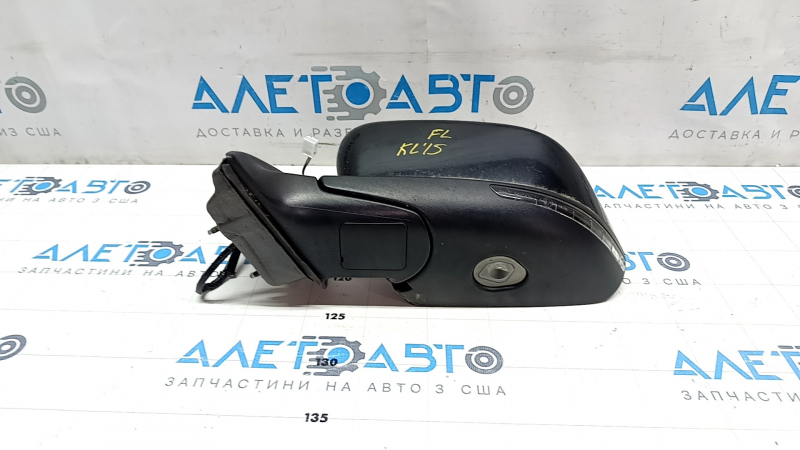 Side mirror left Jeep Cherokee KL 14-18 7+2 pins, turn signal, heating, backlight, black PXR