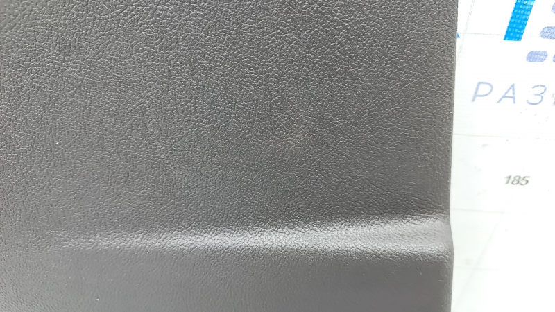 Center pillar trim lower left Lincoln Nautilus 19-23 brown, plastic turned white