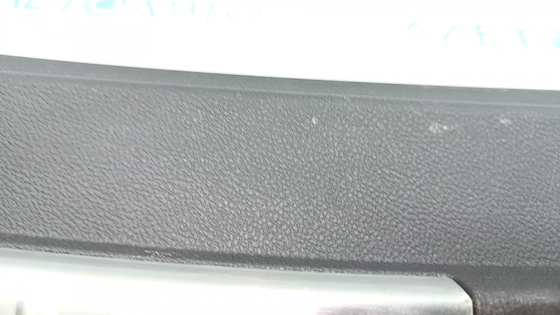 Lincoln Nautilus 19-23 trunk opening trim brown, scratches, broken fasteners
