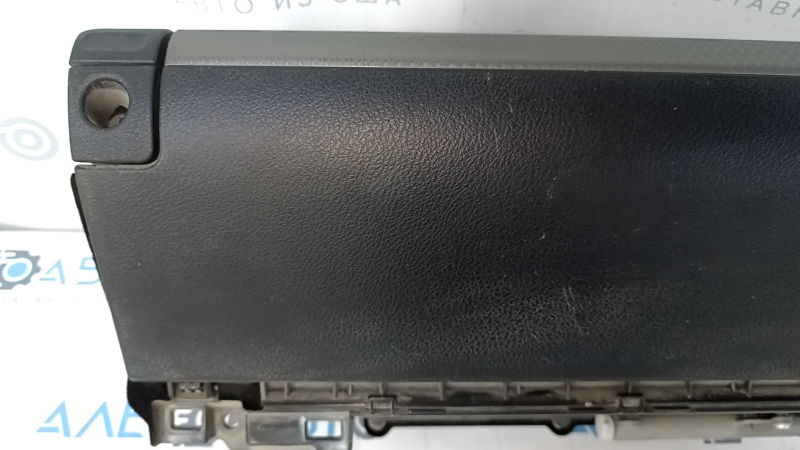 Glove box, glove compartment Lexus IS250 IS300 IS350 06-13 black, with carbon fiber trim, scuffs, bump, broken fastener